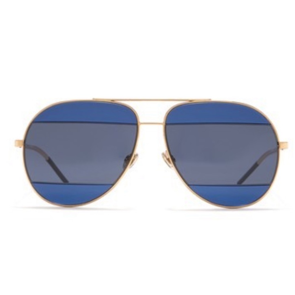 CHRISTIAN DIOR Split 59mm Aviator Sunglasses - Picture 3 of 11